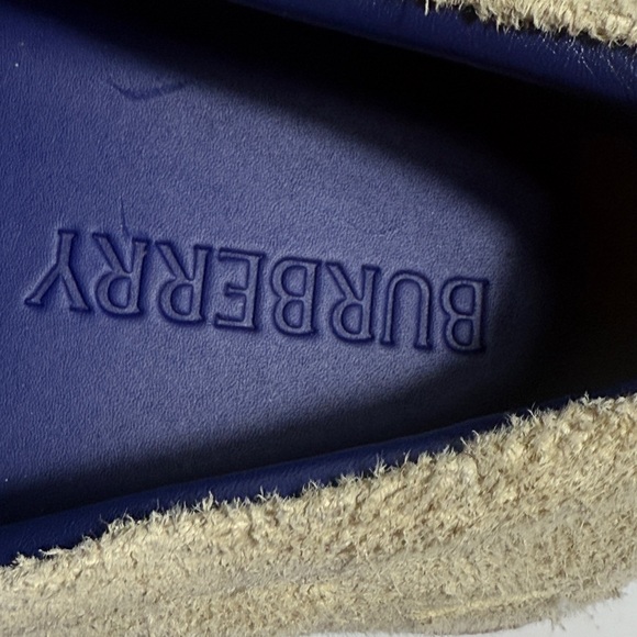 Burberry Tan Loafers with Zipper Accent - Picture 12 of 15